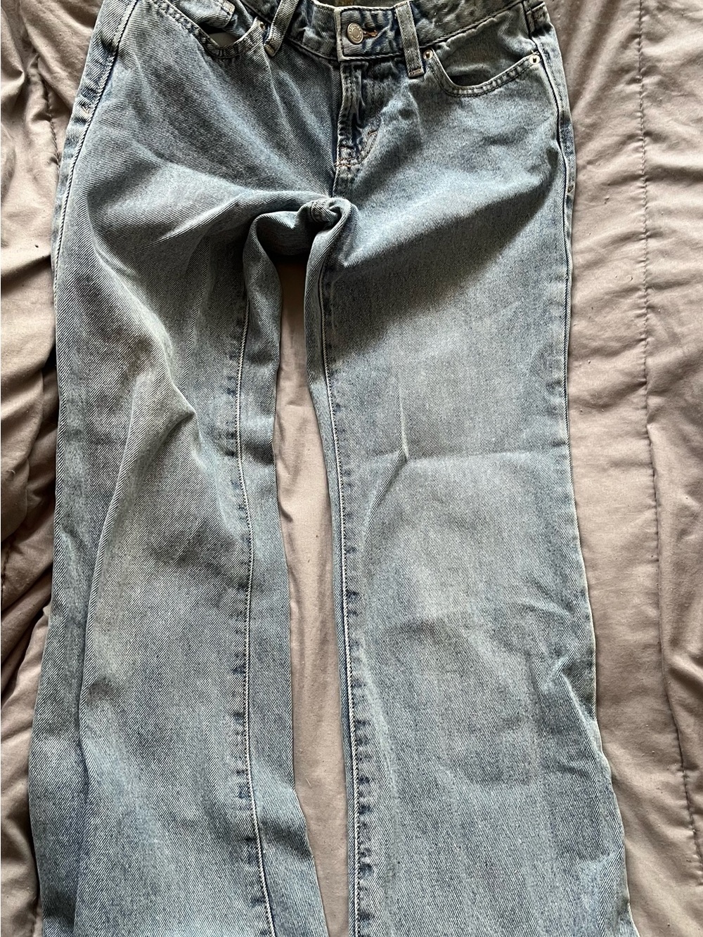 PacSun Flare Jeans in Light Blue